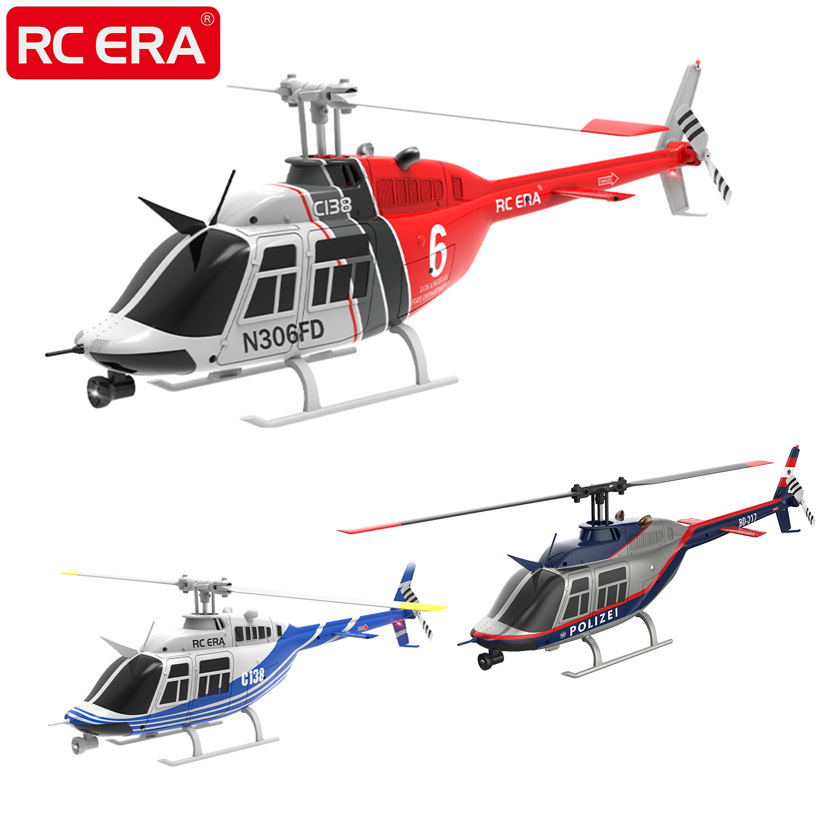 Rc Hobby Jet - RC ERA C138 BELL 206 Jet