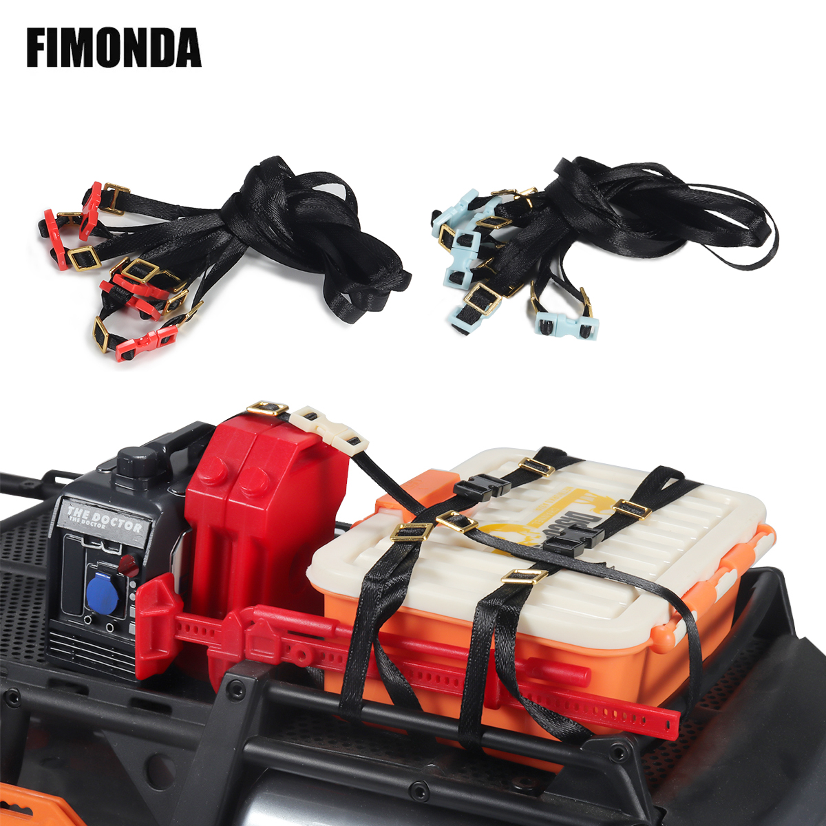 Hobby Zone Rc - 5Pcs Scale Luggage Rope Roof Rack