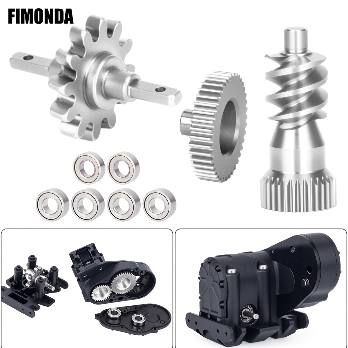 Hobby Zone Rc - Stainless Steel Gearbox Gear Set for