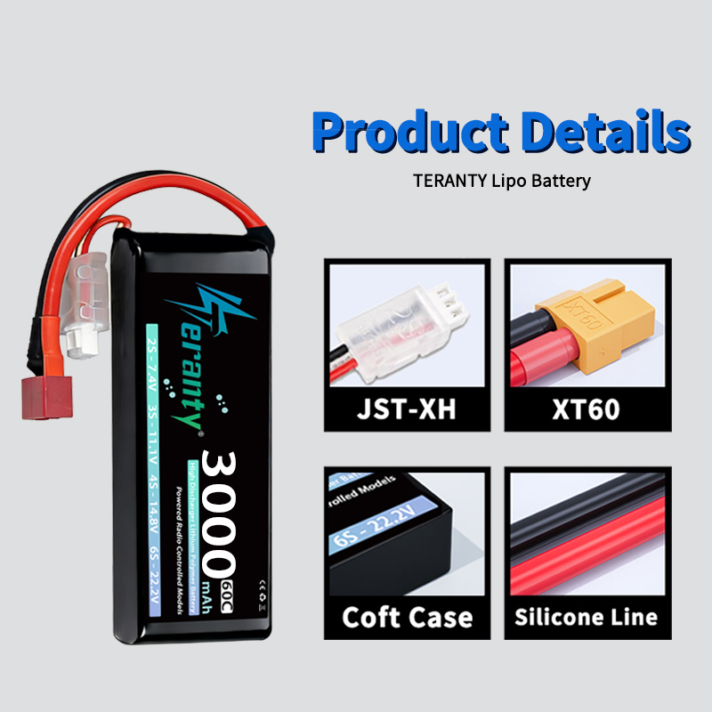 TERANTY 2S 3000mAh Lipo Batter – Rc Hobby & Maskinservice I Eskilstuna Bewertung und Preis
