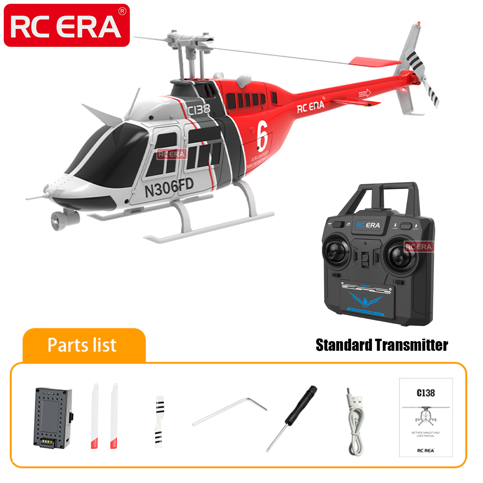 RC ERA C138 BELL 206 Jet Range – Rc Hobby Jet Bewertung und Preis