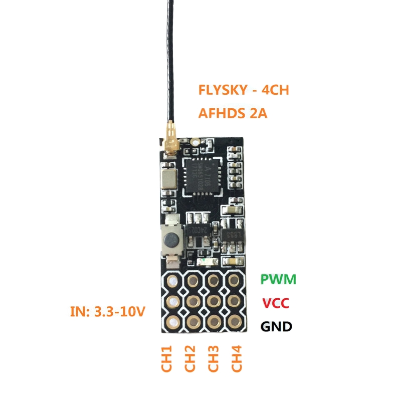 Flysky FS2A Mini Receiver 4CH  – Rc Hobby Toys Bewertung und Preis