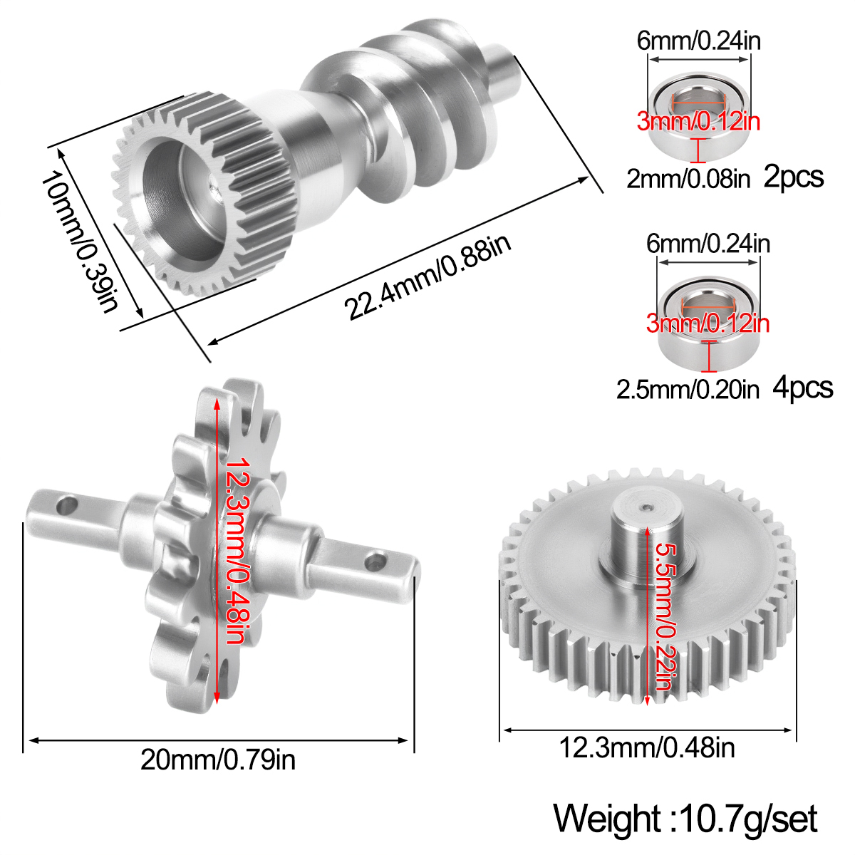 Stainless Steel Gearbox Gear S – Hobby Zone Rc Bewertung und Preis