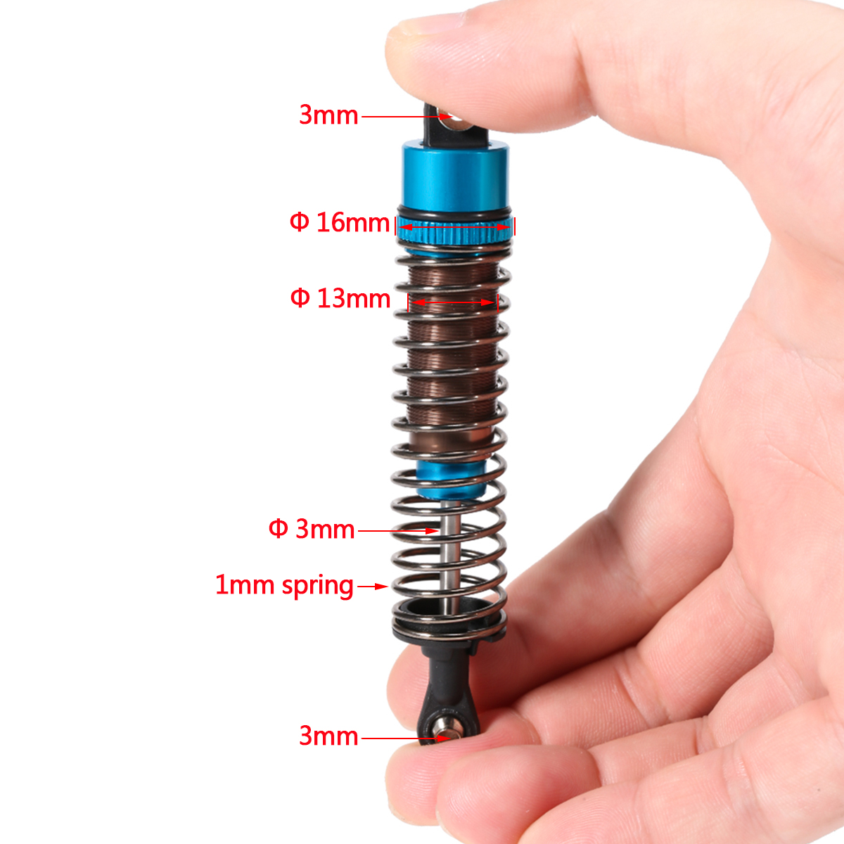 4Pcs Adjustable Oil Filled Sho – Rc Truck Monster Bewertung und Preis
