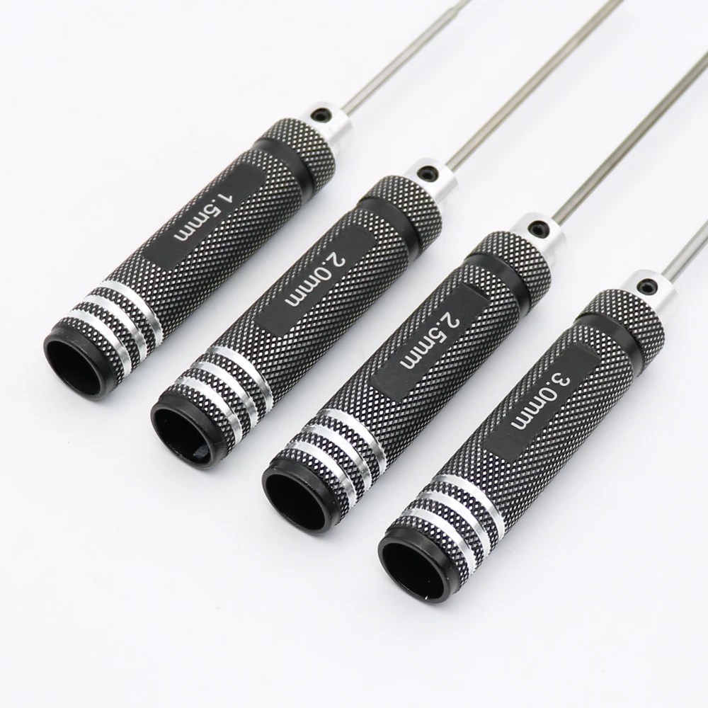 4PCS 1.5/2/2.5/3.0mm Black Hex – Rc Hobby Electric Screwdriver Bewertung und Preis