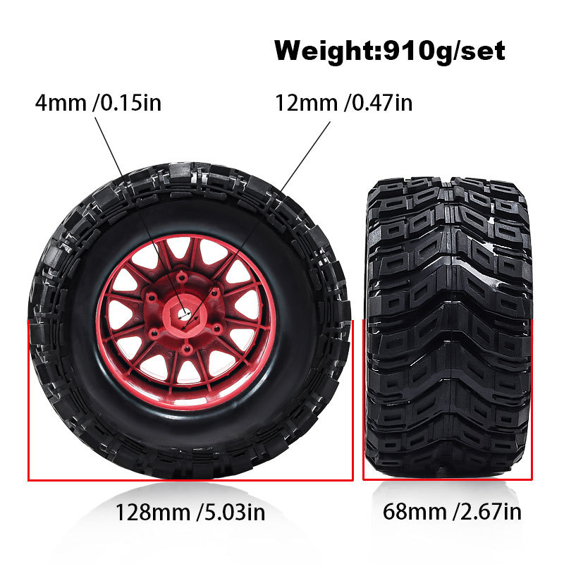 4PCS New 2.8