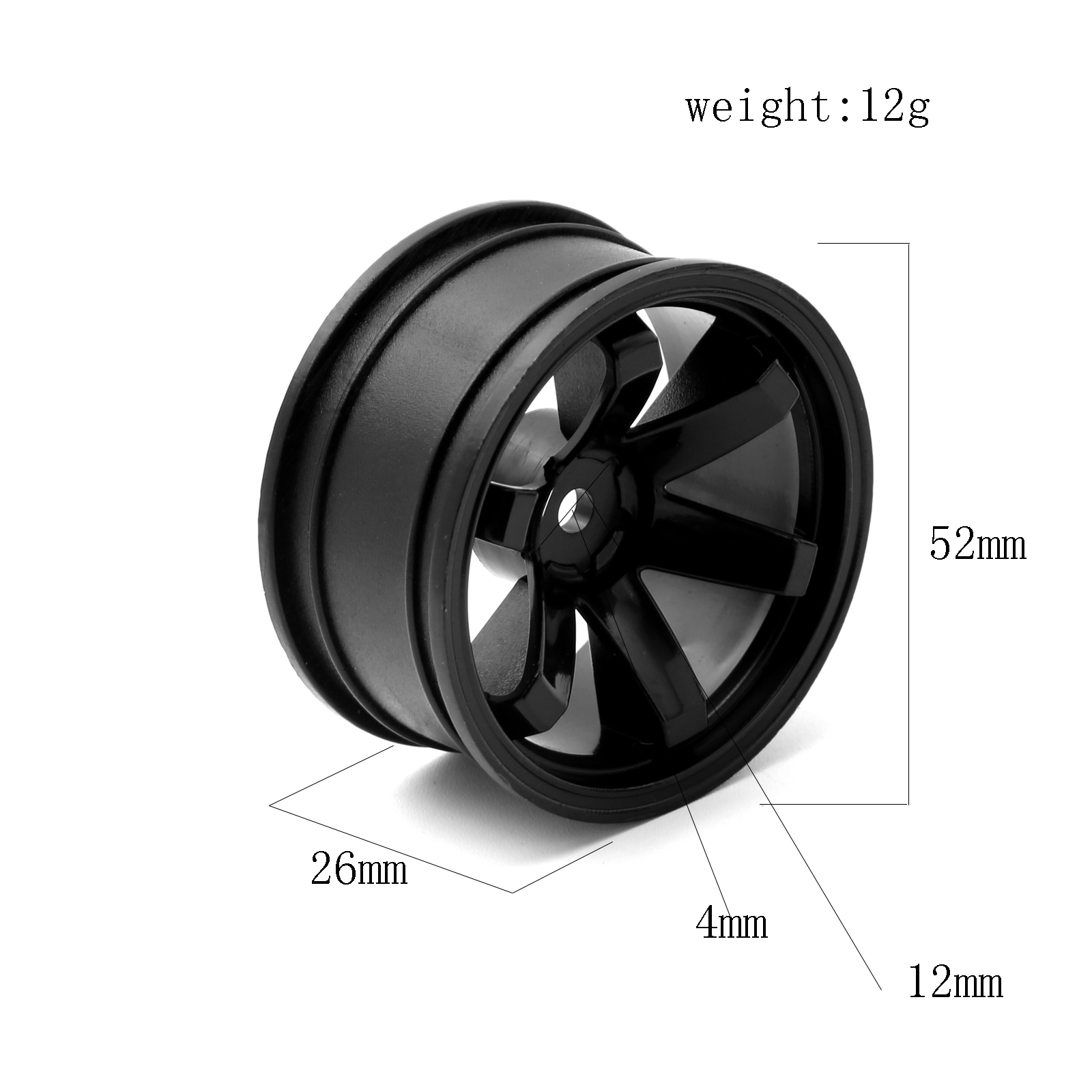 4pcs  Plastic Wheel Hub RC Rac – Rc Hobby Toys Bewertung und Preis