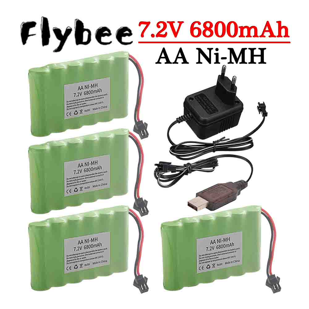 Ni-MH 7.2V 6800mAh SM Plug Bat – Rc Hobby Hub Bewertung und Preis