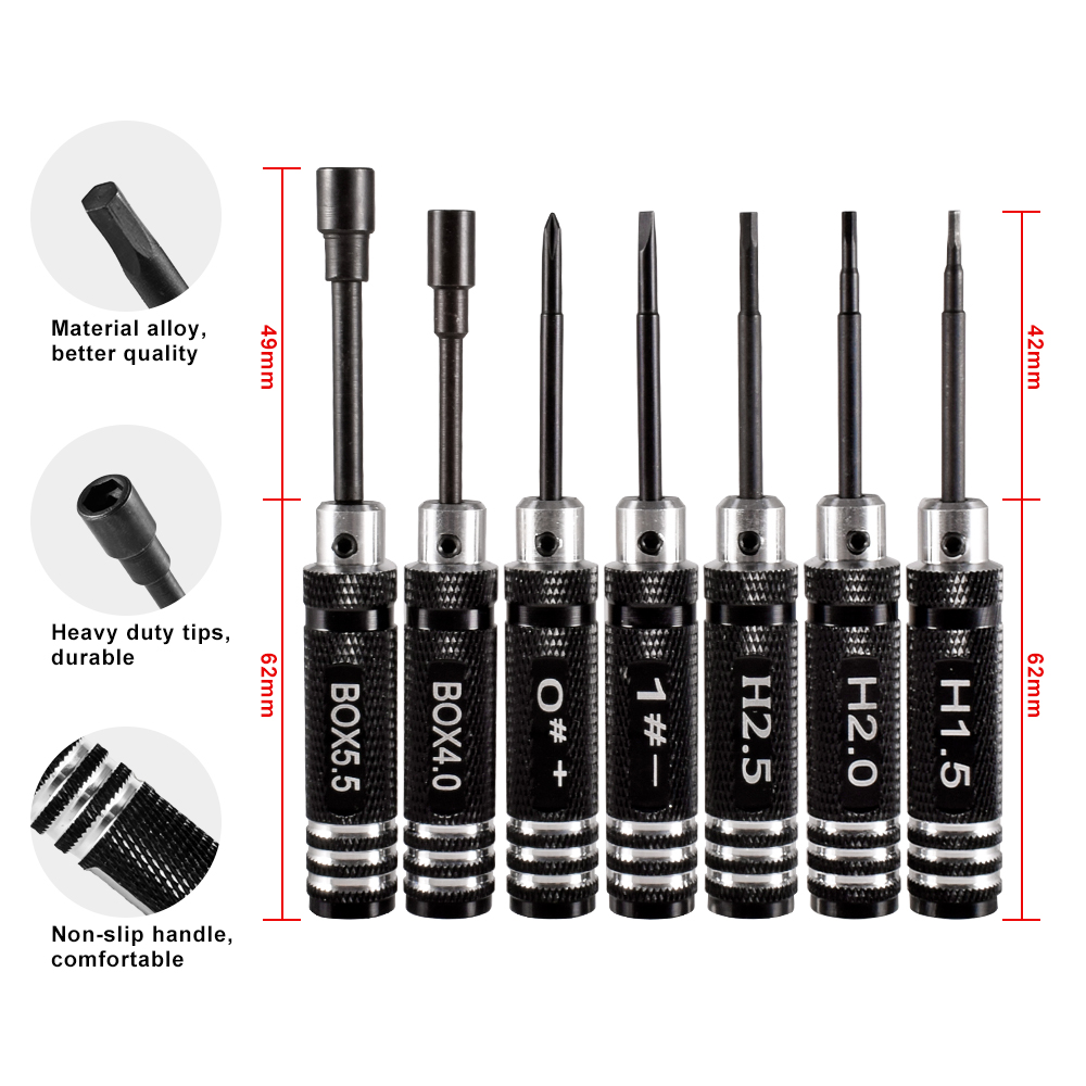 9IMOD RC Hex Driver Set Metal  – Rc Hobby Electric Screwdriver Bewertung und Preis