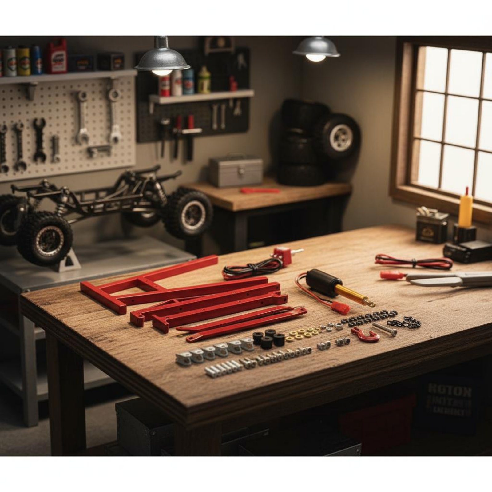 1/10 Scale Garage Set Hobby Di – Rc Hobby Garage Bewertung und Preis