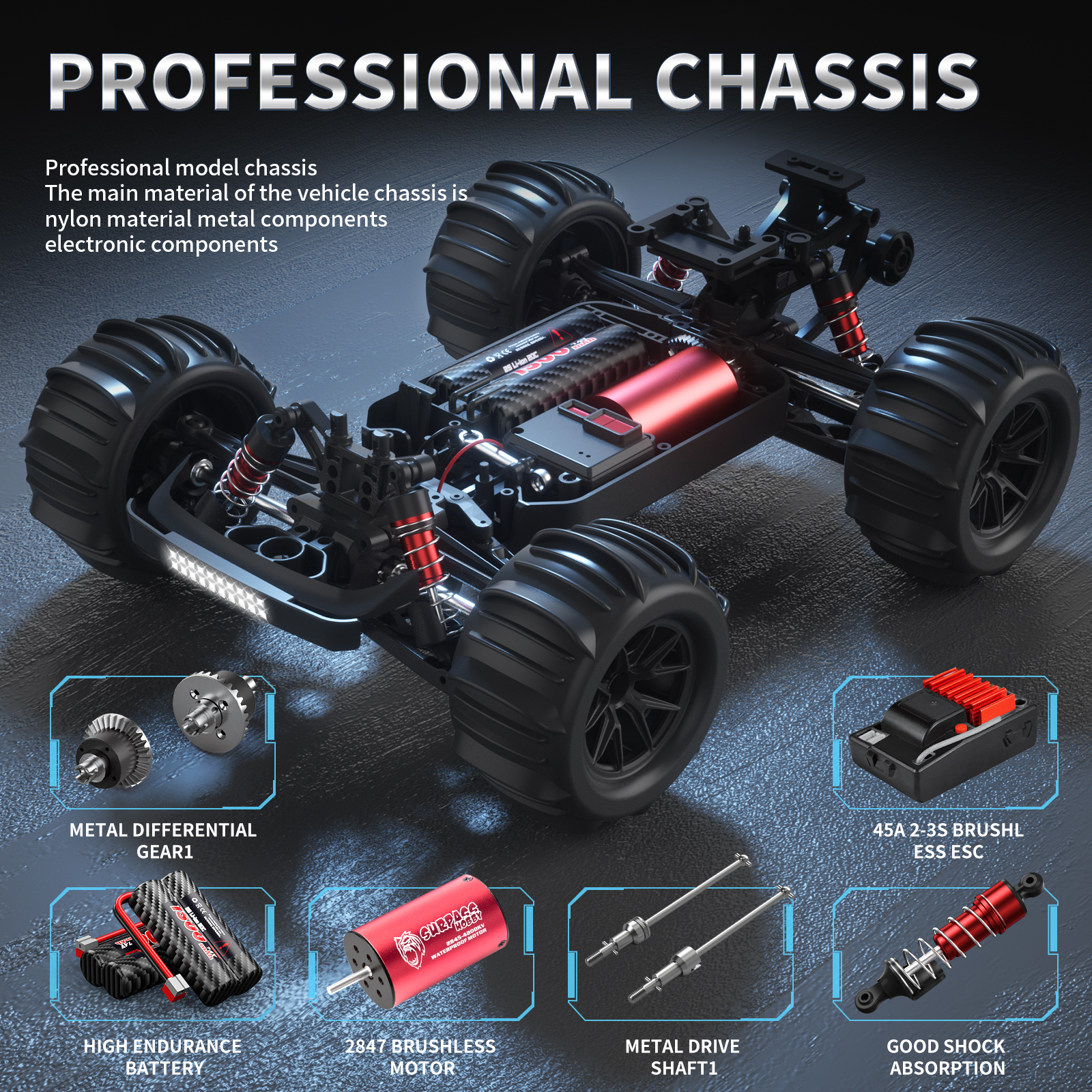 1/16 RTR Brushless Fast RC Car – Rc Hobby Off Road Bewertung und Preis