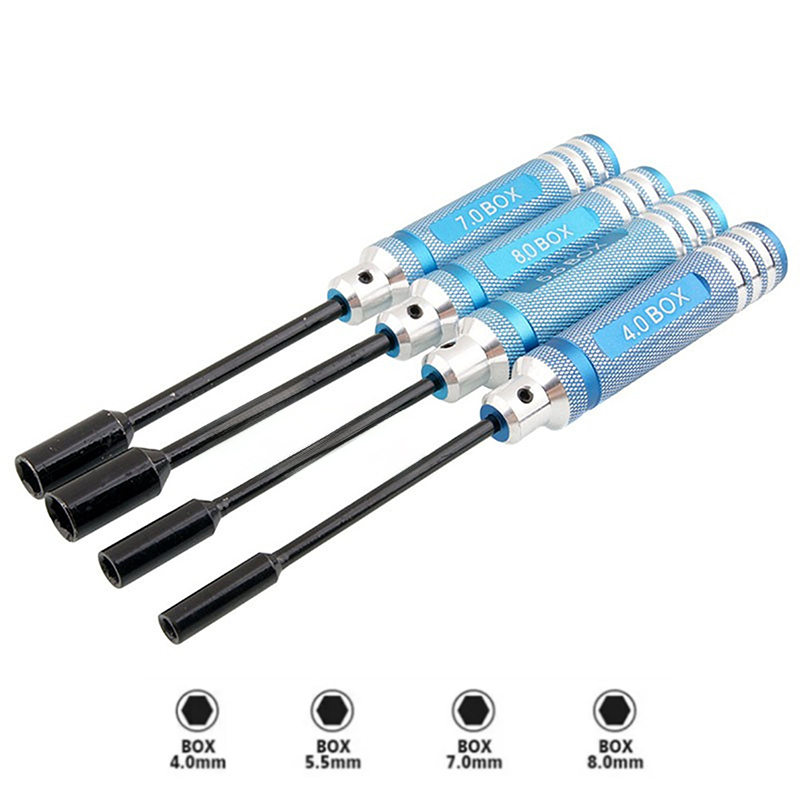 4Pcs Titanium Hex Screwdriver  – Rc Hobby Electric Screwdriver Bewertung und Preis