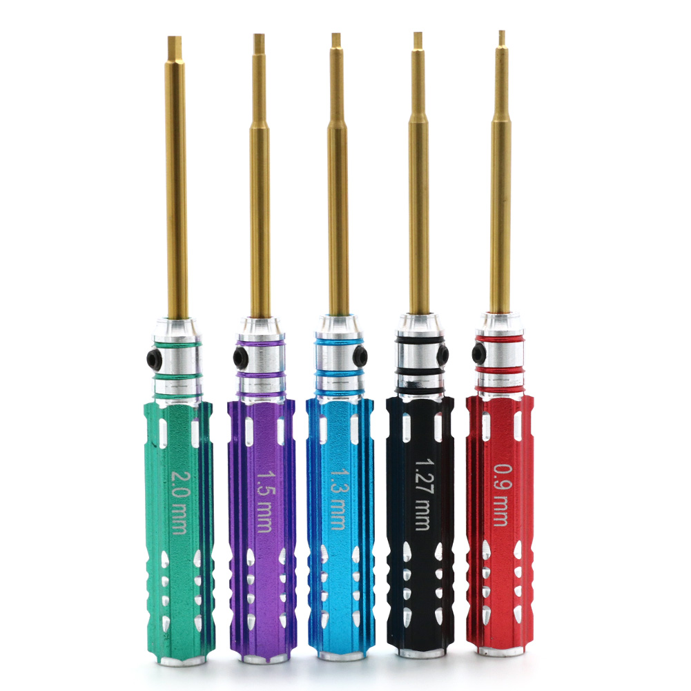 5pcs/set RC Mini 0.9mm 1.27mm  – Rc Hobby Electric Screwdriver Bewertung und Preis