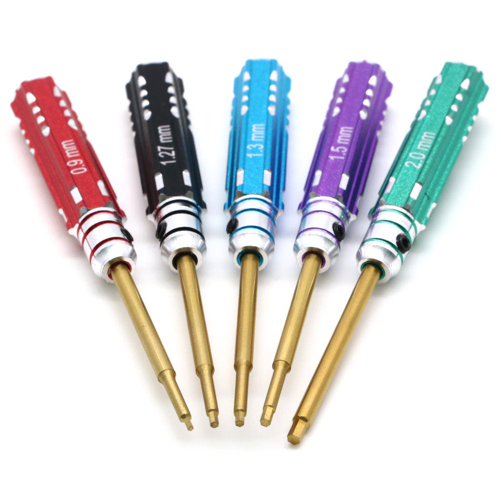 5pcs/set RC Mini 0.9mm 1.27mm  – Rc Hobby Electric Screwdriver Bewertung und Preis
