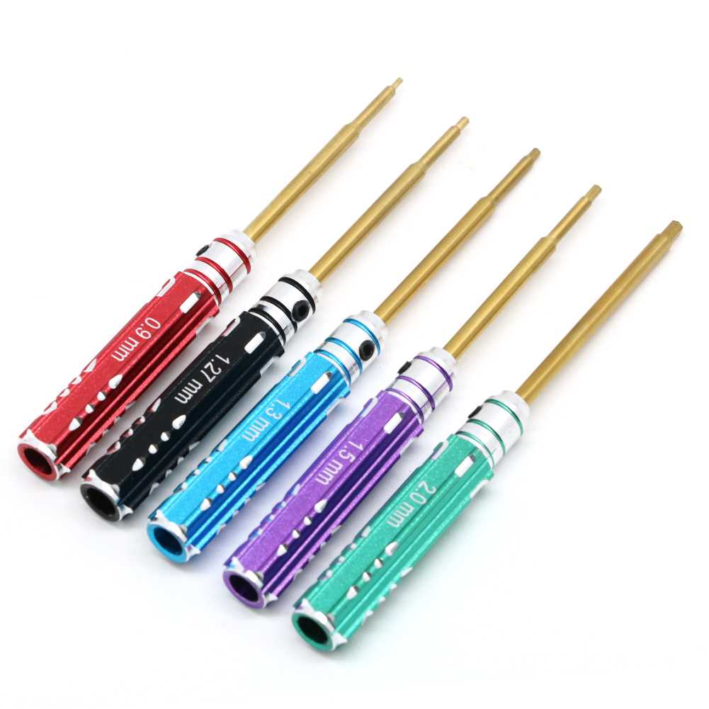 5pcs/set RC Mini 0.9mm 1.27mm  – Rc Hobby Electric Screwdriver Bewertung und Preis