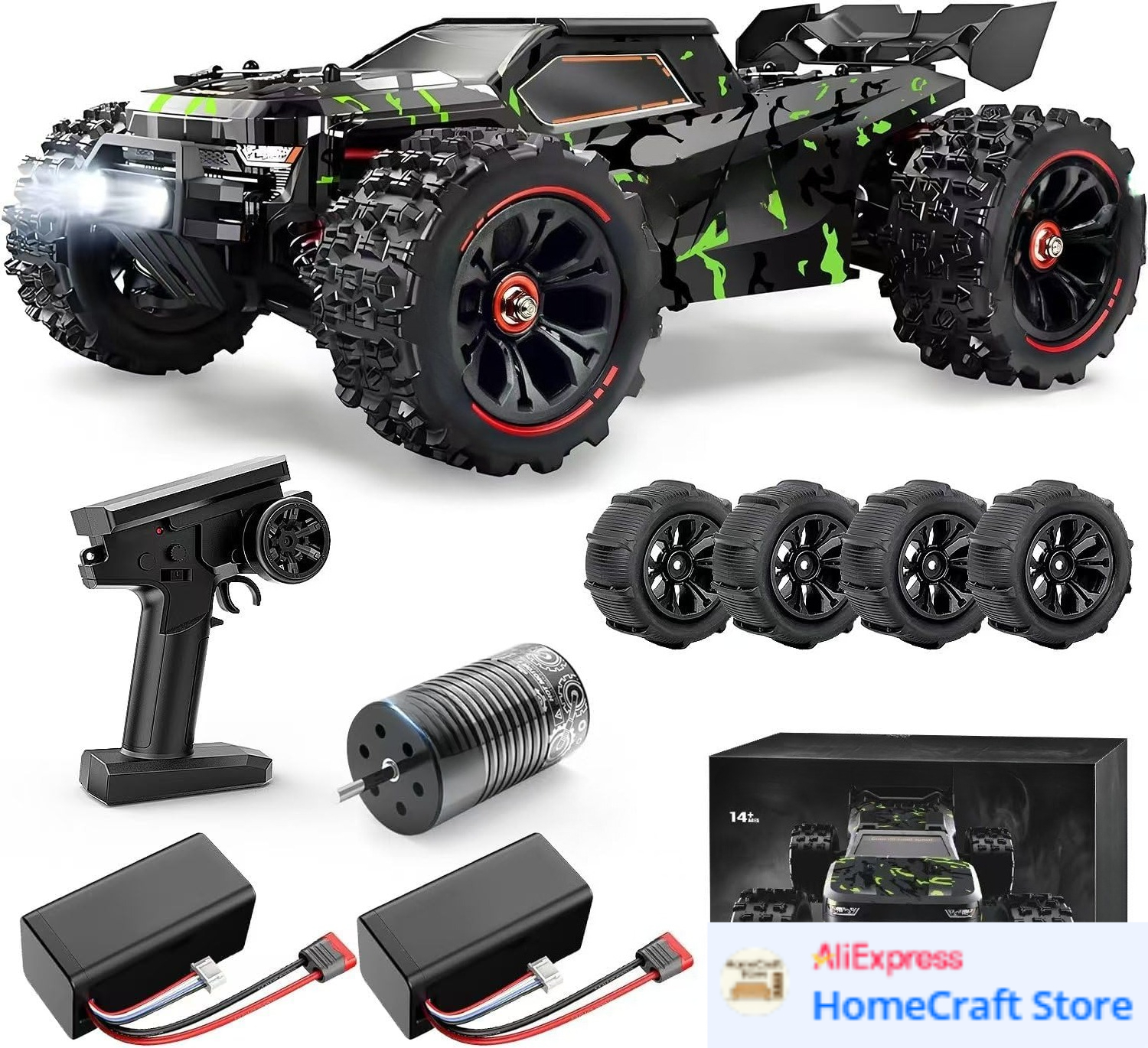 1/14 Brushless RC Cars for Adu – Rc Truck Monster Bewertung und Preis
